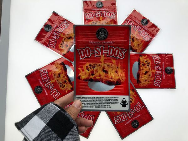 

do-si-dos premium smell-proof resealable cookies california sf 8th 3.5g mylar childproof bags touch skin runtz package packing wmtojy