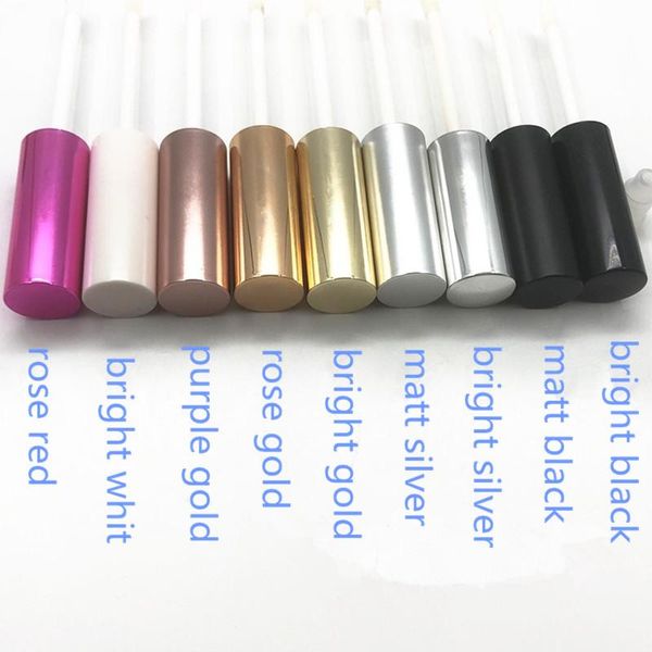 

wholesale 10ml round empty lipgloss tubes bottles lip bottle lip bottles lipstick tubes gloss tube 10 colors logos