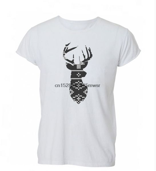 

2020 summer fashion casual men deer moose christmas stitch xmas hipster animal hoodie designers t shirts sweatshirt