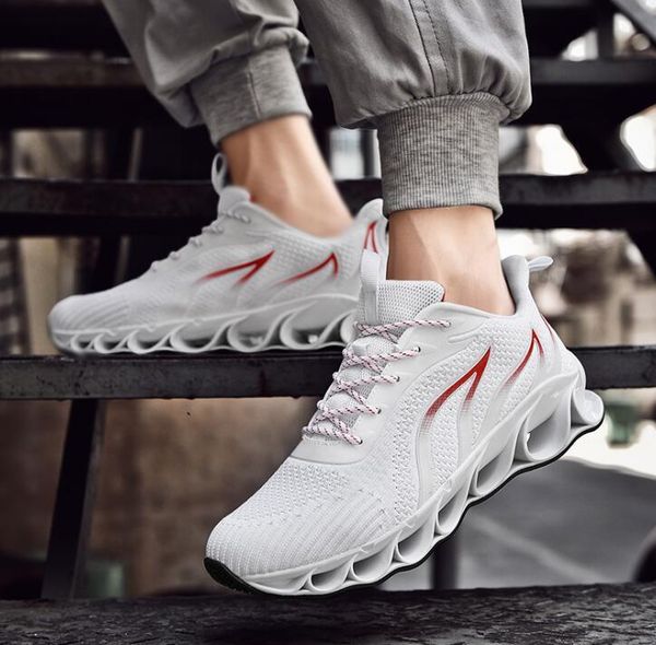 

delocrd flame shoes men streetwear sneakers zapatillas hombre chaussure hip hop casual shoes t200108, Black