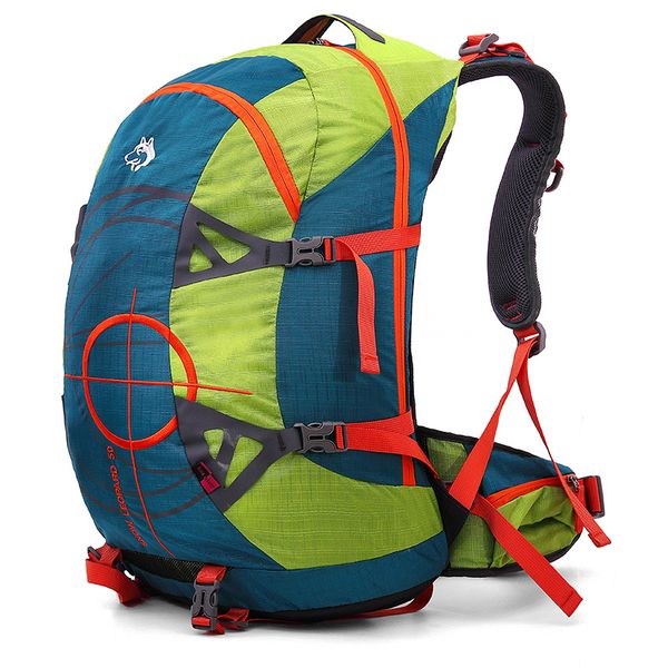 

outdoor leisure backpack large-capacity waterproof 3-day trip 50l hiking mountaineering scratch resistant nylon backpack