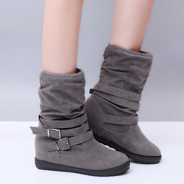

2021 arrival women classic low boots boots snow winter boots size 35-43, Black