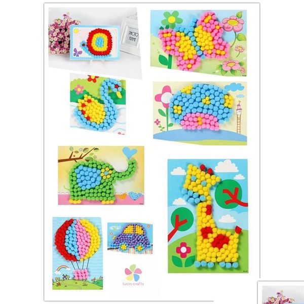 

wholesale-72pcs/144pcs 14mm multi colors options pompom fur craft diy soft pom poms wedding decoration doll acc sqcxgg ppshop01