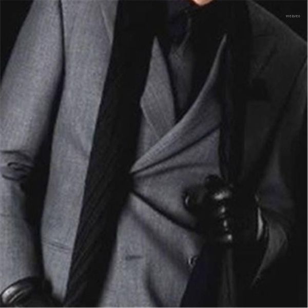 

grey men suit double breasted latest designs blazer 2 pieces(jacket+pants+tie) slim fit business tuxedo prom gentle suit 1031, White;black