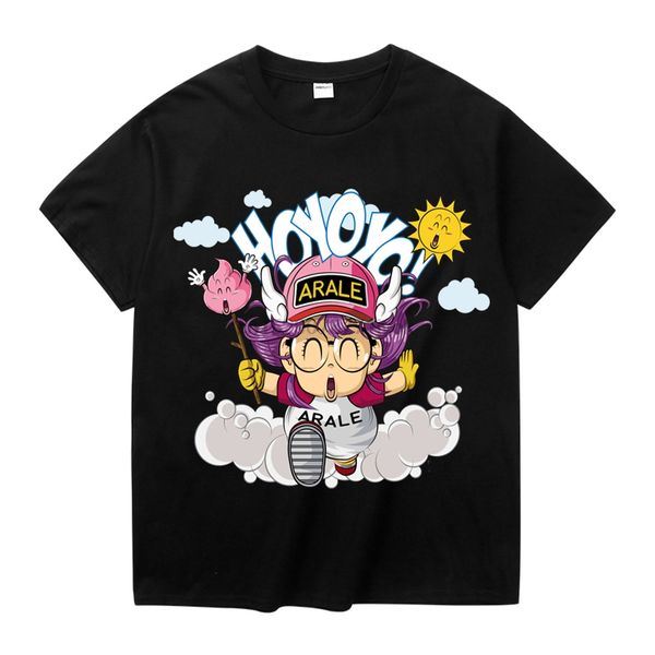 

classic anime dr slump arale popular cartoon cotton hoodie designers t shirts sweatshirt