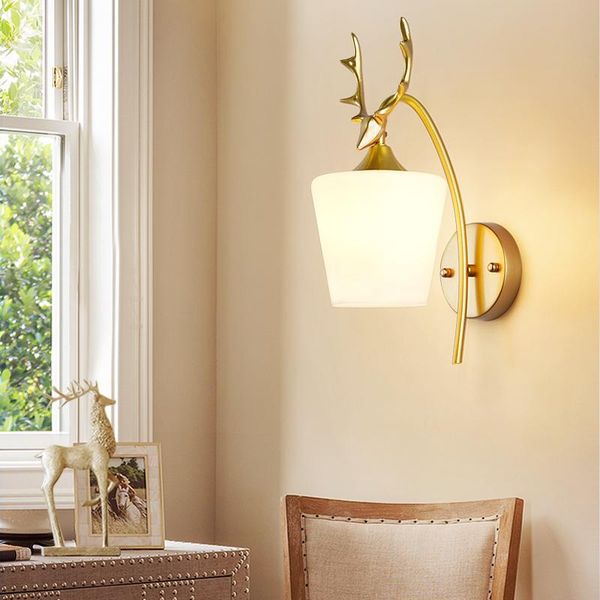 

wall lamp vintage stone lamparas de techo colgante moderna corridor aisle bedside lights for home deco