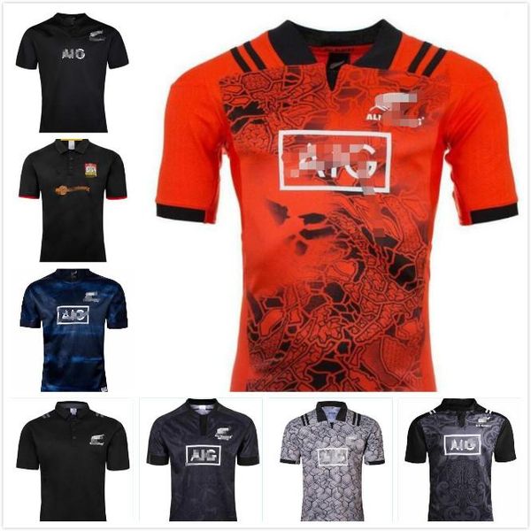 

19-20 rugby jerseys 100 year anniversary commemorative edition rugby jersey size s-3xl, Black;gray