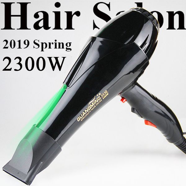 

for hairdresser and hair salon 3 meter long wire eu plug real 2300w power professional blower dryer salon hair dryer hairdryer
