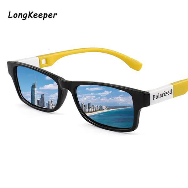 

brand long 2020 brand square polarized sunglasses women men retro small rctangle sun glasses female shades driving oculos de sol, White;black