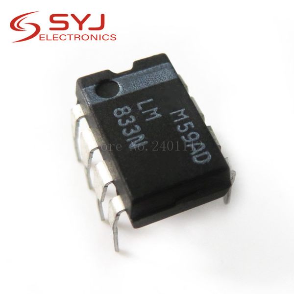 

10pcs / lot lm833n dip8 lm833 dip ic in stock