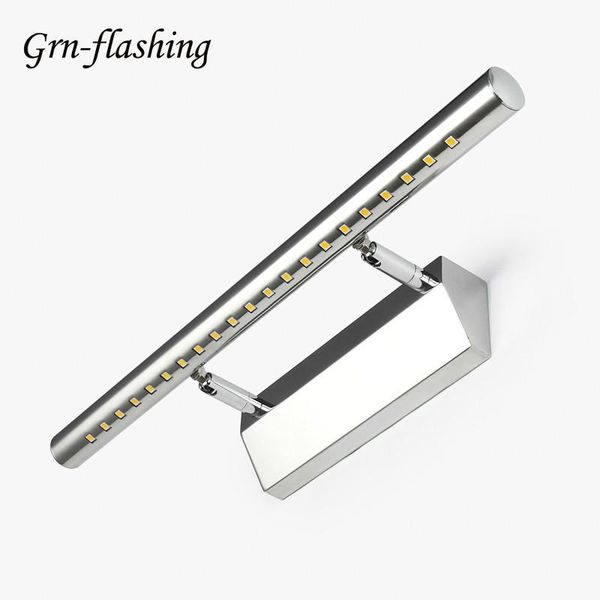

modern simplicity led wall light bathroom mirror lamp warm white for home indoor washroon bedroom waterproof fixtures stainless