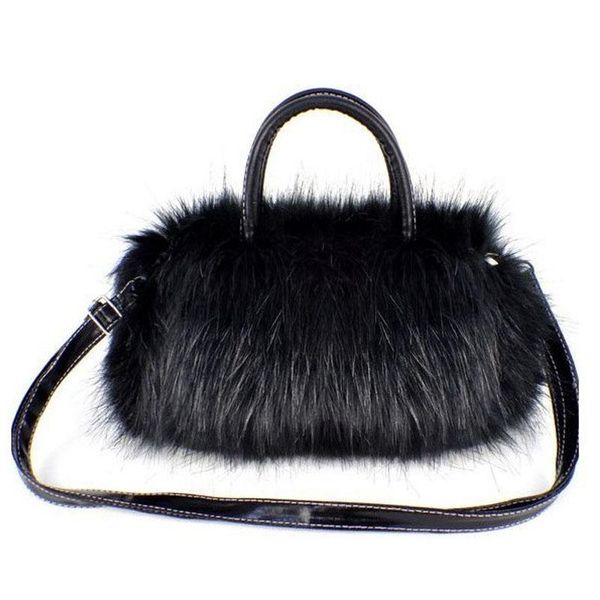 

2020 handbag shoulder messenger bag beautiful cute imitation fur fashion ladies bag