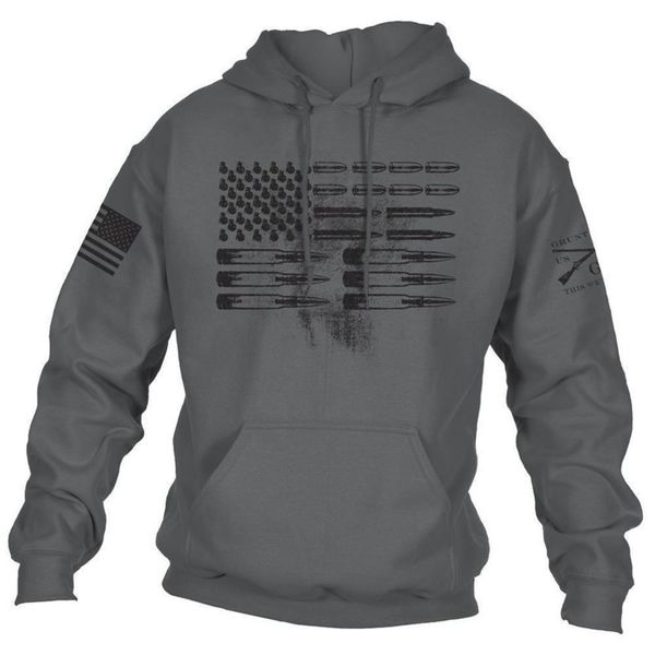

Men's long sved Hoodie, bt-selling in 2021, European and American printing, large fashion, Black