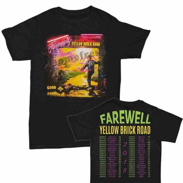 

elton john farewell yellow brick road tour 2018 size s 2xl hoodie designers t shirts sweatshirt