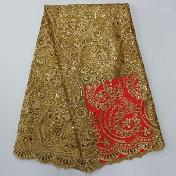 

ribbon african french lace fabrics gold net embroidery sequins tulle fabric for nigerian wedding party dress1, Pink;blue