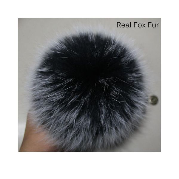 

dankeyisi 5pcs/lot real fluffy fur pompoms nature raccoon fur pom poms mink fur fox pompon for knitted skullies qylvgx