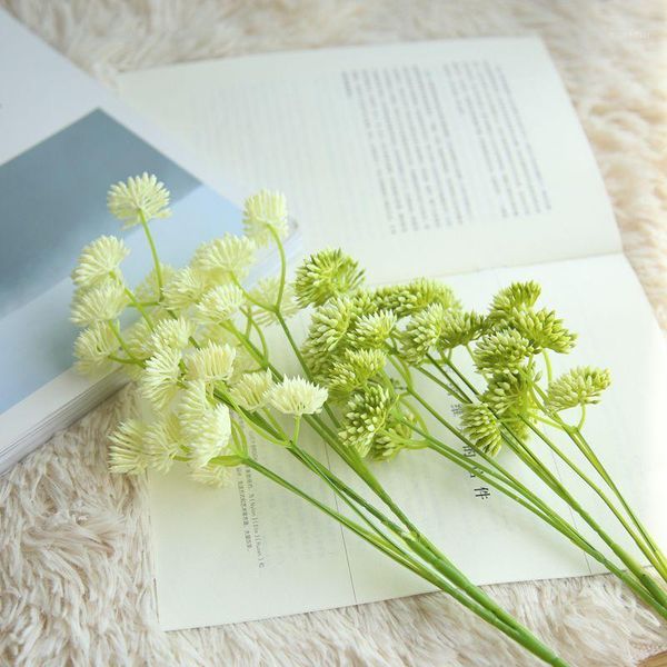 

decorative flowers & wreaths artificial dandelion plants home deskfake plastic succulent meaty flowers1