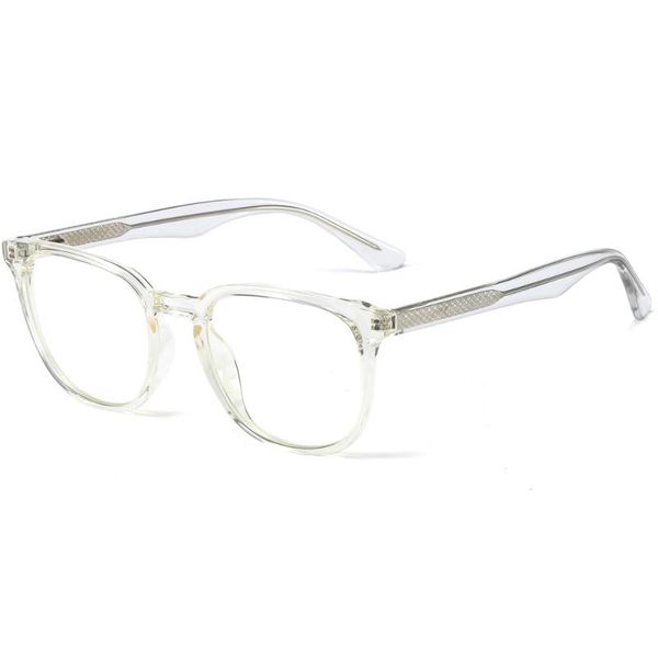 

veshion women's square glasses blue light transparent pink optical glasses frame ladies clear lens tr90 spring autumn, White;black