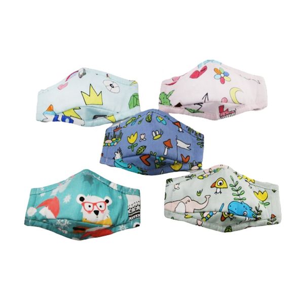 

fashion kids facemask print pm2.5 reusable washable cotton face mask
