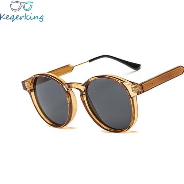 

sunglasses large frame korean glasses fashion transparent retro women men sun black eyewear oculos ks-79, White;black