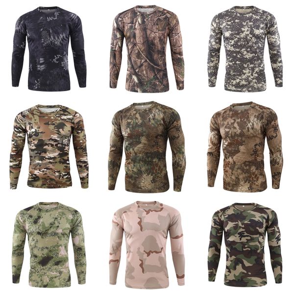 

мужчины 20ss дизайнер tshirt casual solid color длинные рукава o шеи тис моды нью-mens tops # 298, White;black