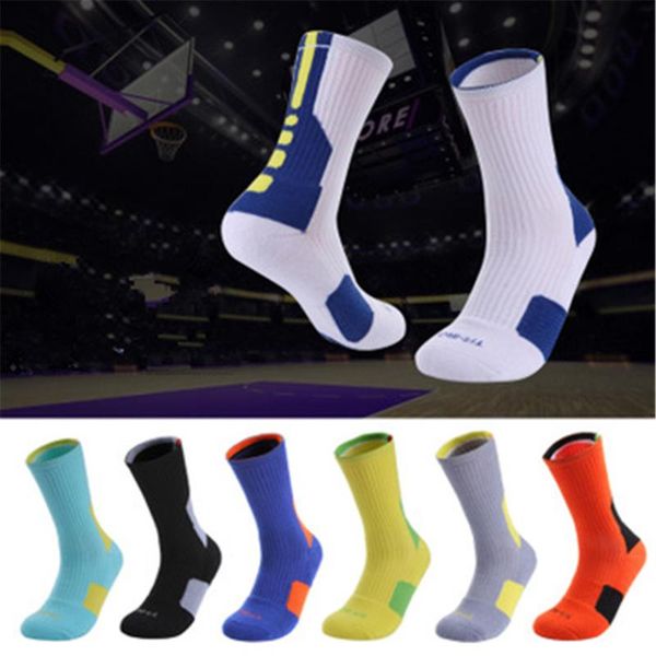 

men cycling stockings football socks workout socks soft sports for fitness team trainning racing stocks protection, Black
