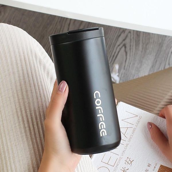 

thermal new thermos mug vacuum stainless bottle 350ml 500ml insulation portable cup travel fashion steel coffee flasks tumbler bbykin