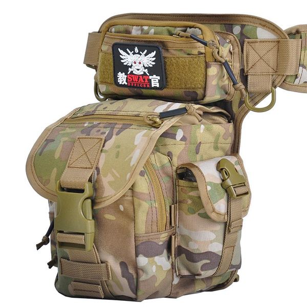

outdoor tactical army shoulder bag men sling crossbody bags multicam camouflage camping travel hiking hunting backpack