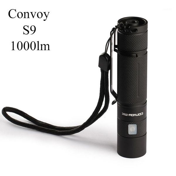 

convoy s9 linterna led cree xml2 usb rechargeable 18650 flash light 1000lm lanterna 2500ma camping fishing torch1