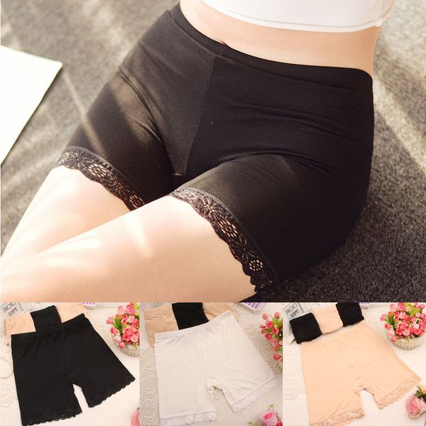 

fashion 3 colors 2 sizes women trousers short trousers under leggings, Black