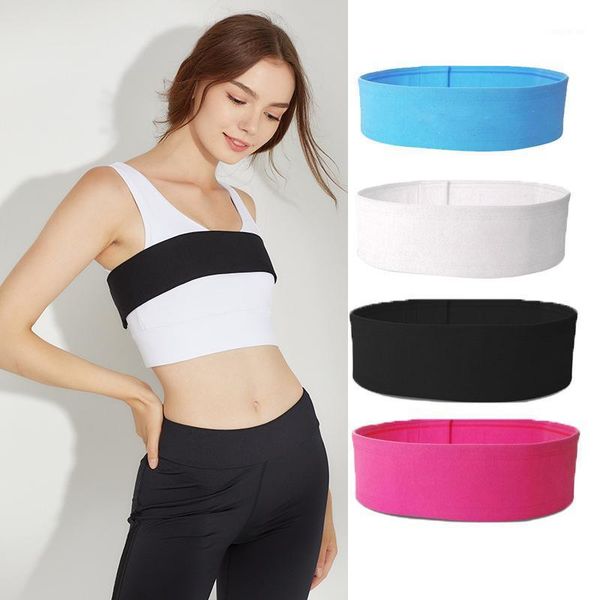 

gym clothing 1 pcs breast support band anti bounce no-bounce adjustable training athletic chest wrap belt bra alternative accessory1, White;black