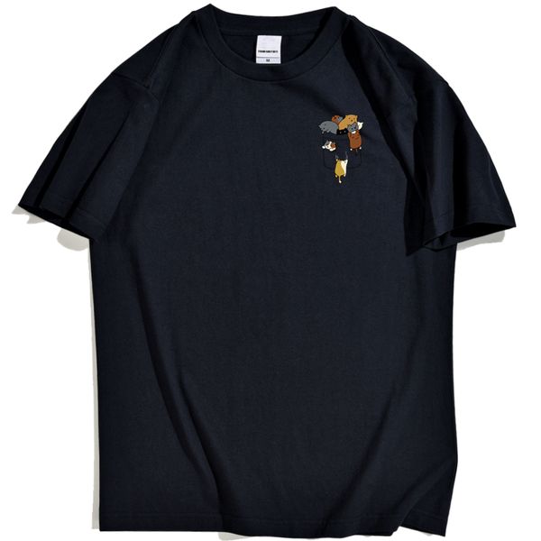 

super cute animal pattern tshirts cartoon image printing tee shirts for harajuku solid color tee shirt sport hooded sweatshirt hoodie