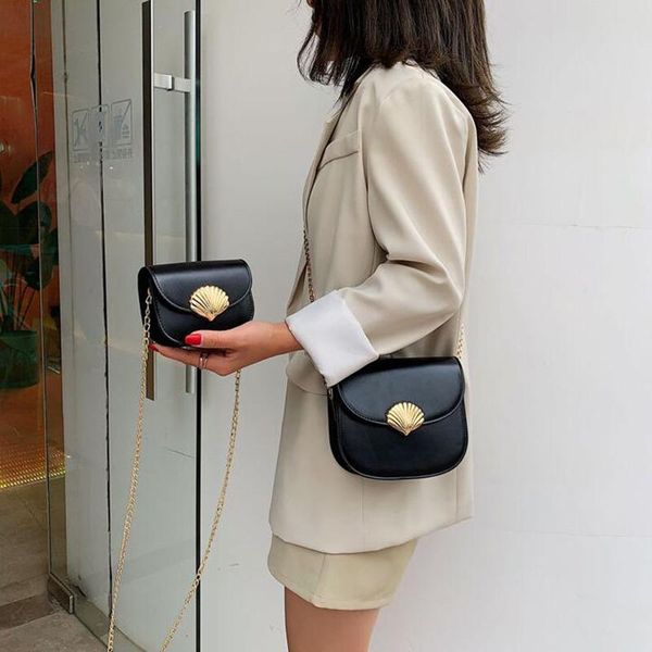

small square bags women chain shoulder bag famous design lock messenger crossbody bags chic clutch and purse black