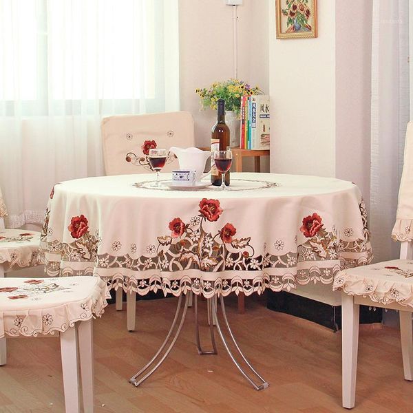

2020 new decorative cloth linen cotton tablecloth household table cover dustproof washable table covers home textiles almofadas1