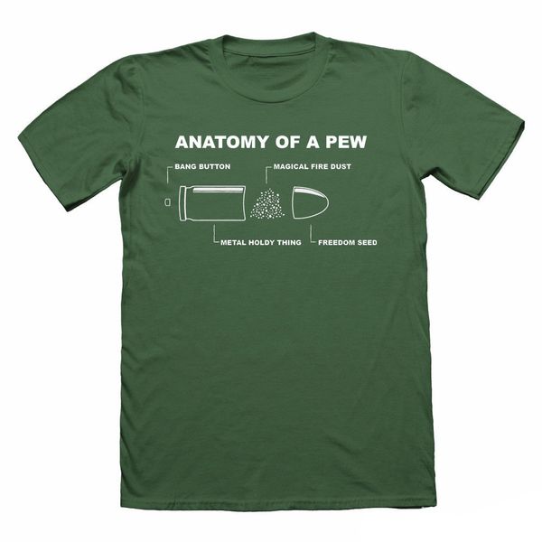

anatomy of a pew funny nerdy geeky bullet shooting gun novelty for 3d printed short sleeve sport hooded sweatshirt hoodie men t shirt
