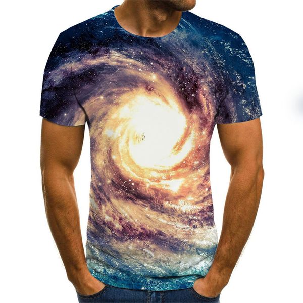 

design men starry sky men 3d print shirts plus size oversized graphic men clothing