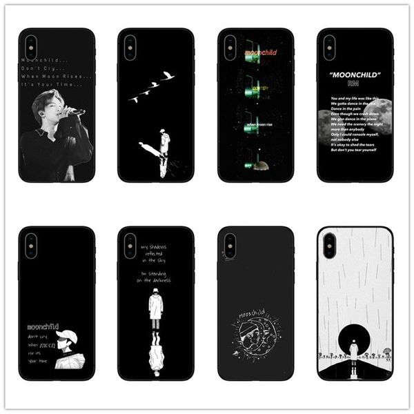 

rm mono mixtape moon child phone cases for iphone 12 mini 11 pro x xr xs max 8 7 6s 6 plus 5 se 2020 5s silicone soft cover