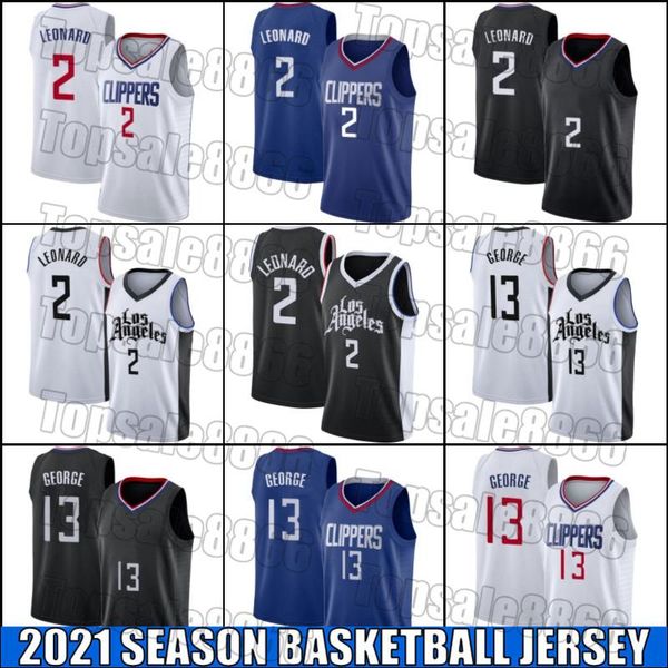 

los angeles clipper jersey kawhi 2 basketball leonard jersey paul 13 george jerseys city edition jersey zxc61, Black;red