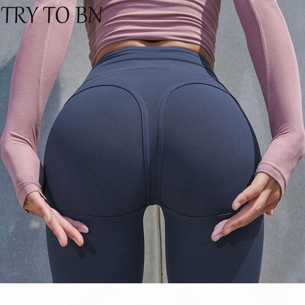 

пытаются bn 2019 sexy поножи для фитнес высокой талией повседневный push up workout леггинсы для женщин legins фитнес legging, Black