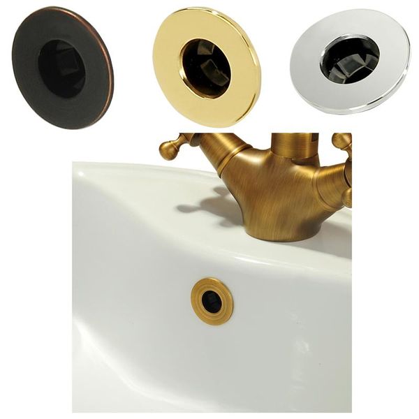 

kitchen faucets design bathroom basin / sink overflow cover/brass six-foot ring product tidy insert replacement wf-0567 (brig