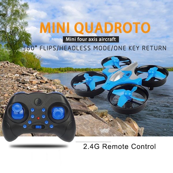 

2.4g rc drones mini quadcopter four axis aircraft indoor outdoor drone mini return rc foldable led headless model boy children