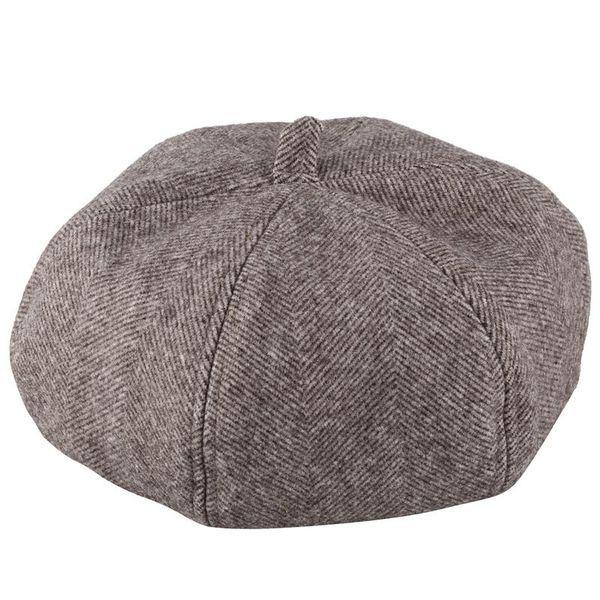 

осень зимние шапки урожай twill берет женщины тыква cap головной убор береты hat dark, Blue;gray