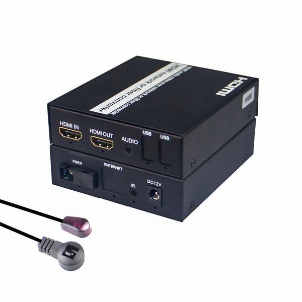 

extender ir to fiber optic converter ir over optical media converter support infrared remote control1