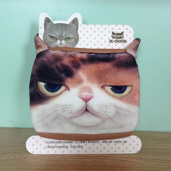 

cat factory cotton dustproof 3d cartoon cute mask personality washable for women men face mouth masks party diy decor 1 rd08s