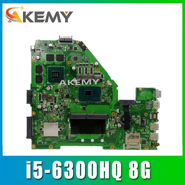 

tablet pc motherboards 8g ram -6300hq gtx950m x550vx lapmotherboard for asus x550vq w50v fh5900v test mainboard ok1