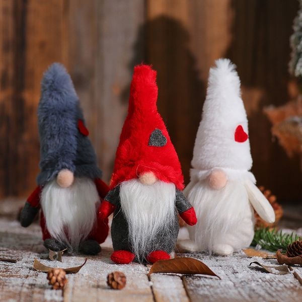 

xj2qp new short plush forest e6bx7 doll foot beard dollaccessory dollfaceless with creative forest doll old rudolph ornaments man