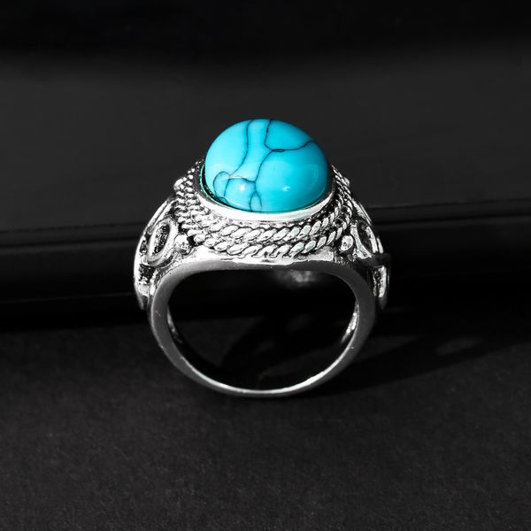 

bridal chenrui wedding engagement turquoise for ring men and women, Silver
