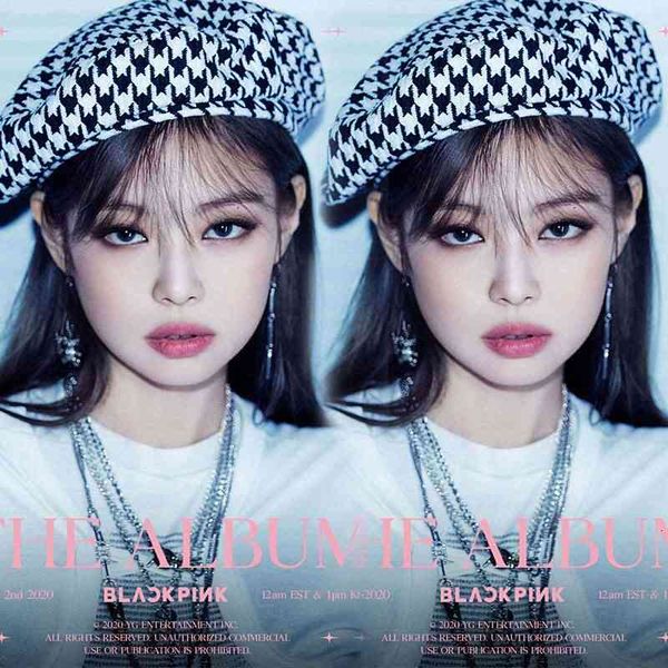 

celebrity jennie beret ladies houndstooth casual british flat hat elegant wool without eaves painter hats, Blue;gray