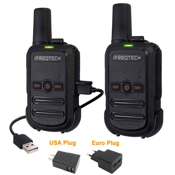 

walkie talkie 2pcs ap-102 mini frs pmr446 radio handstwo way with vibration wireless cloning