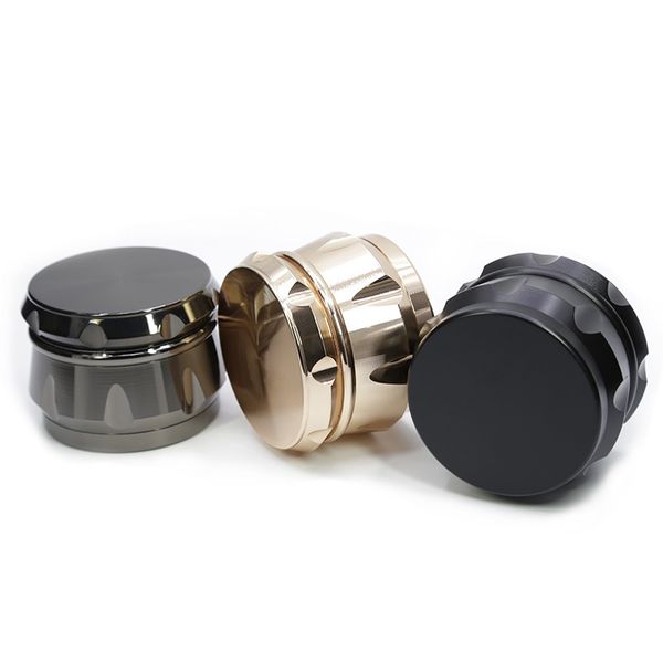 

4 слоя 63mm дым измельчители цинковый сплав херб grinder табак шлифмашины оптовая сигаретам куки аксессуары бесплатная доставка dhl